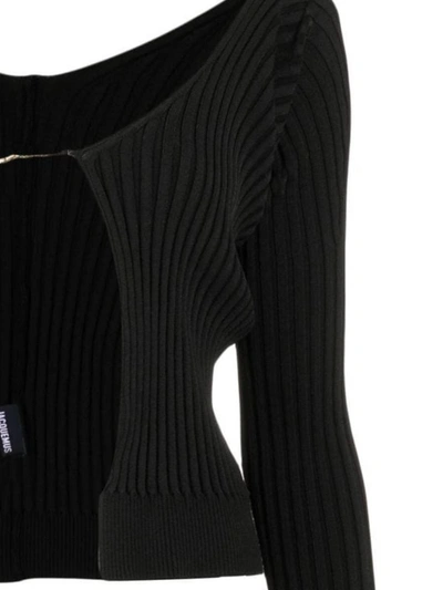 Shop Jacquemus Sweaters In Black