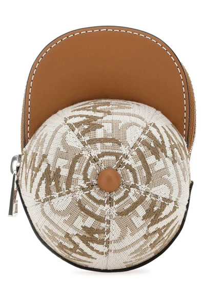 Shop Jw Anderson J.w. Anderson Beige Leather Crossbody Bag In Natural/pecan