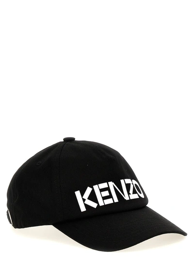 Shop Kenzo Hats Black In White/black