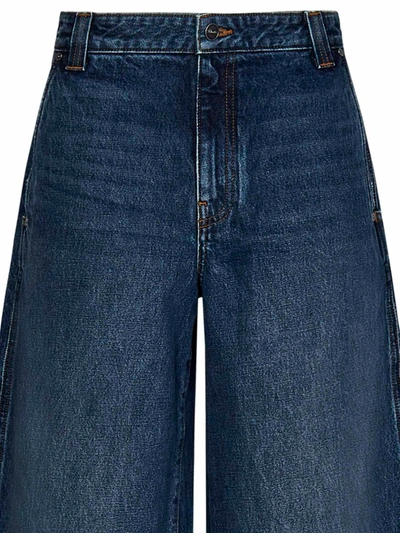 Shop Khaite 'jacob' Jeans In Blue