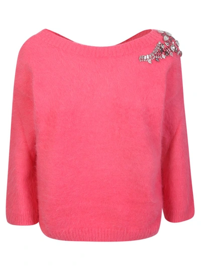 Shop Liu •jo Liu Jo Knitwear In Pink