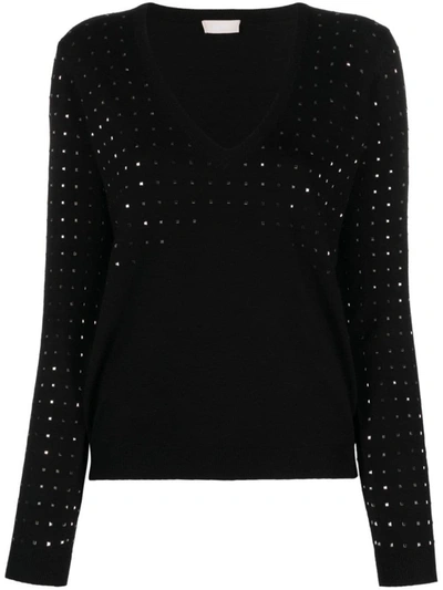 Shop Liu •jo Liu Jo Sweaters In Black