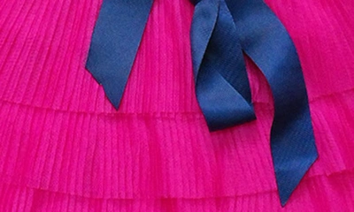 Shop Joe-ella Kids' Tiered Tulle Dress In Pink