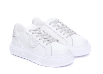Shop Pinko 'yoko 01' Sneakers In White
