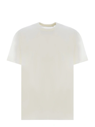 Shop Y-3 Adidas  T-shirts And Polos Beige