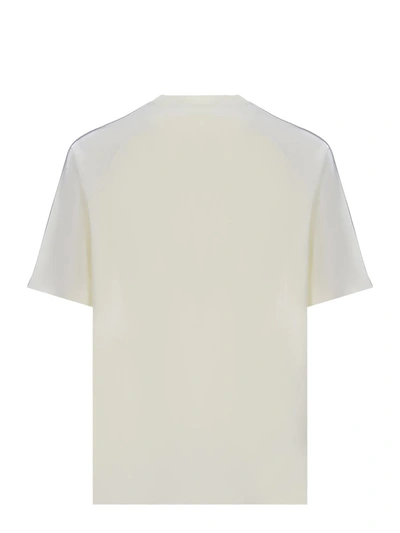 Shop Y-3 Adidas  T-shirts And Polos White
