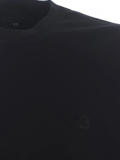 Shop Y-3 Adidas  T-shirts And Polos Black