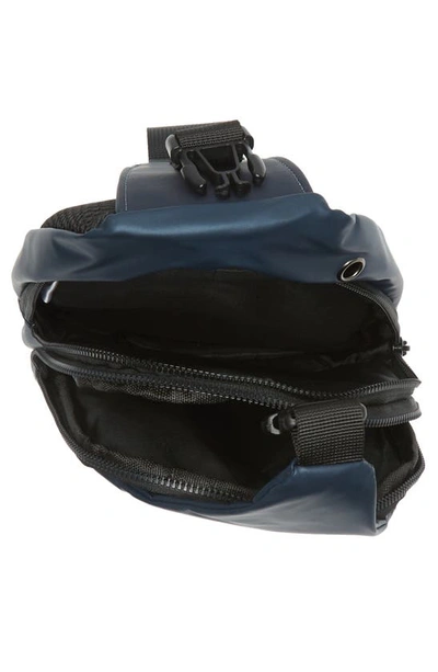 Shop Duchamp Nylon Sling Bag In Dark Blue