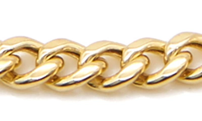 Shop Devata 14k Gold 3mm Curb Chain Bracelet