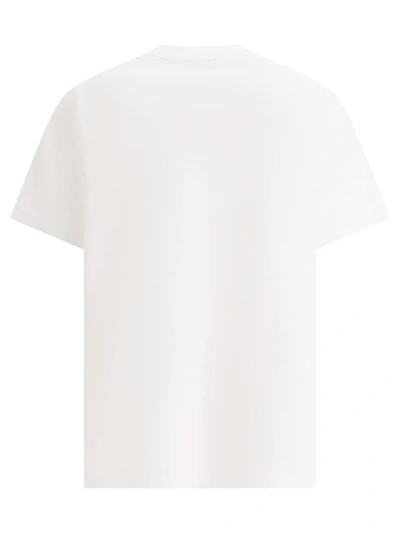 Shop Burberry Printed T-shirt In White