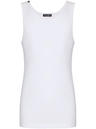 Shop Dolce & Gabbana Crew-neck T-shirt In White