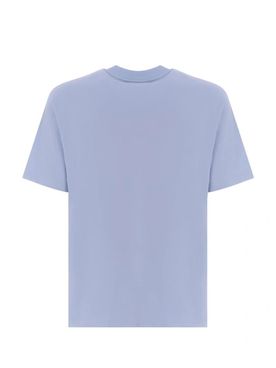 Shop Drôle De Monsieur T-shirts And Polos Light Blue