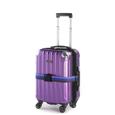 Shop Oenotourer Wine Carrier Luggage For Carrying 6 Bottles Of Wine In Purple