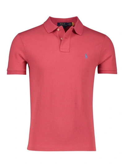 Shop Ralph Lauren T-shirts And Polos In Nantucket Red/c7580