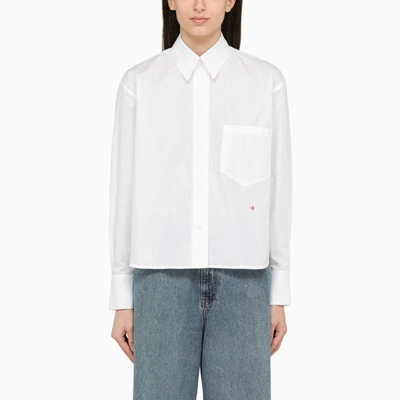 Shop Victoria Beckham Shirt In White