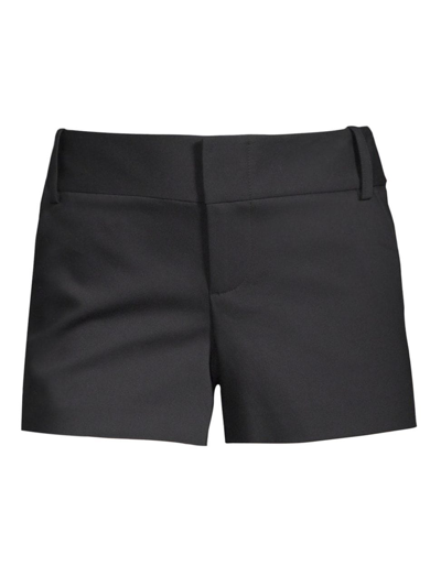 Shop Alice And Olivia Women's Cady Tailored Shorts In Black