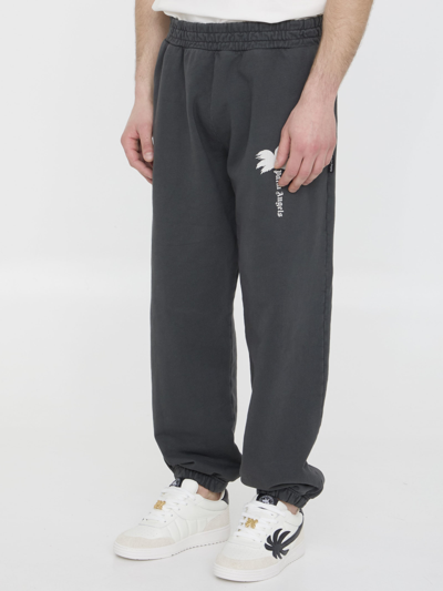 Shop Palm Angels The Palm Joggers In Grey