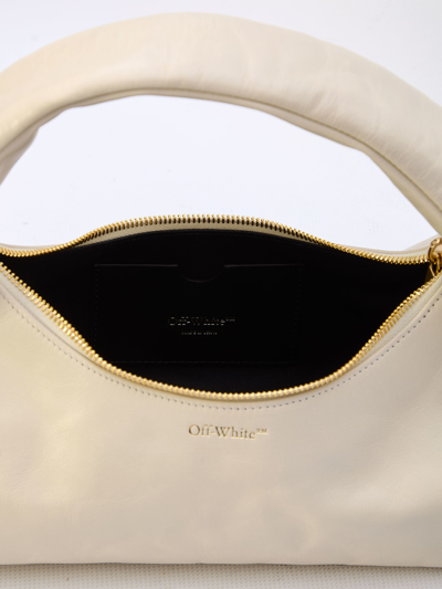 Shop Off-white Arcade Shoulder Bag In White