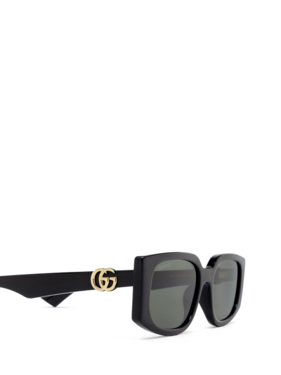 Shop Gucci Gg1534s Black Sunglasses