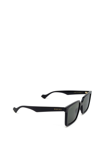 Shop Gucci Gg1540s Black Sunglasses