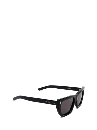 Shop Gucci Gg1520s Black Sunglasses