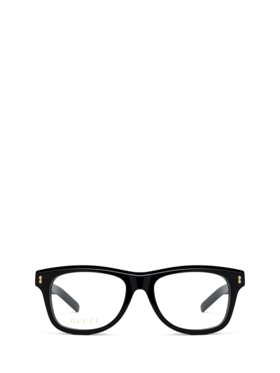 Shop Gucci Gg1526o Black Glasses