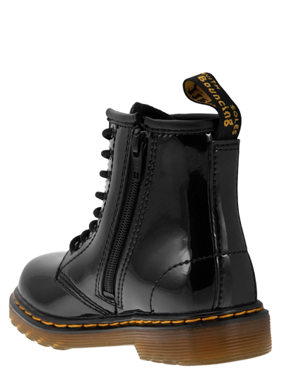 Shop Dr. Martens' 1460 - Patent Leather Lace-up Boots In Black