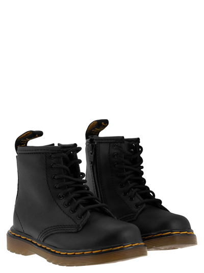 Shop Dr. Martens' 1460 - Matt Leather Lace-up Boots In Black