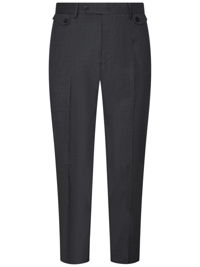 Shop Low Brand Cooper Pocket Trousers In Grey