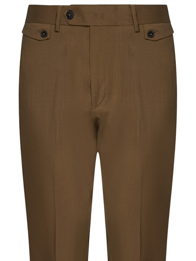 Shop Low Brand Cooper Pocket Trousers In Beige