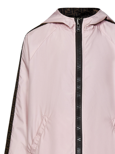 Shop Fendi Jacket In Pink