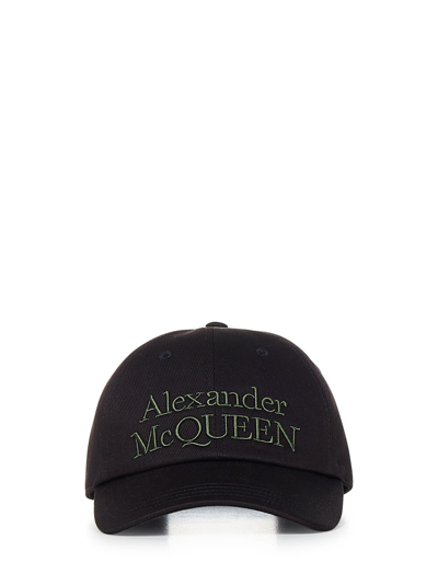 Shop Alexander Mcqueen Hat In Black