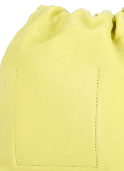 Shop Jil Sander Dumpling Shoulder Bag In Yellow