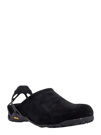 Roa Fedaia Suede Mules In Black