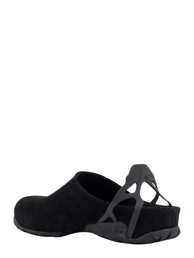 Roa Fedaia Suede Mules In Black