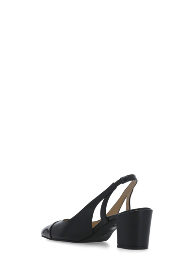 Shop Stuart Weitzman Sleek 50 Slingback In Black