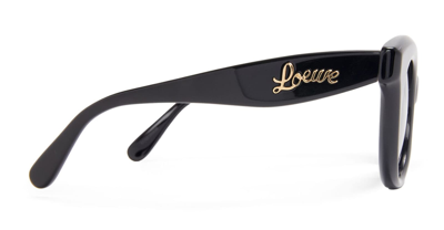 Shop Loewe Lw40126i - Shiny Black Sunglasses
