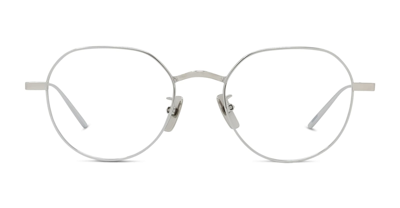 Shop Givenchy Gv50036u - Shiny Palladium Rx Glasses In Silver