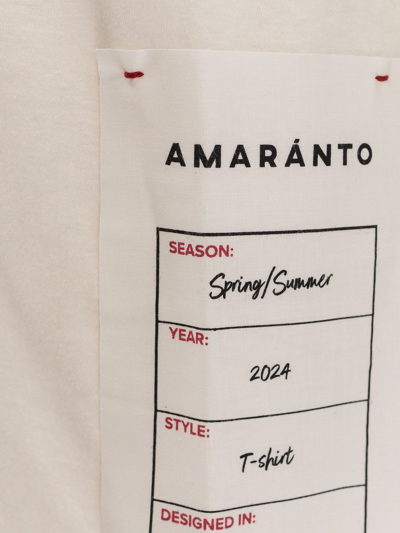 Shop Amaranto Top In White