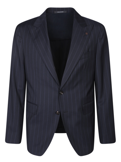 Shop Tagliatore Vesuvio Blue Suit