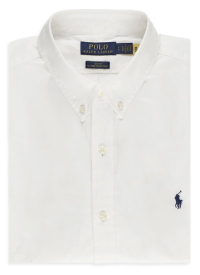 Shop Ralph Lauren Shirt Pony In White