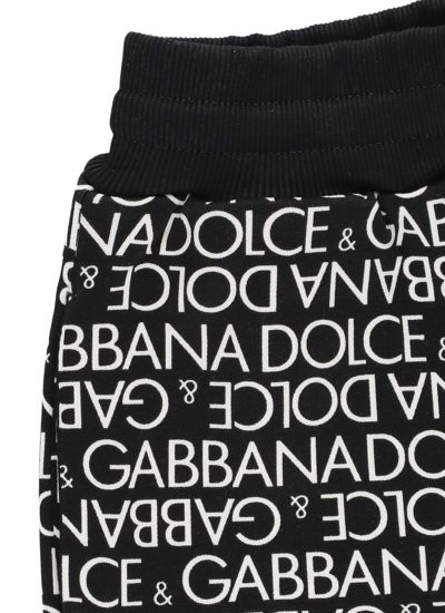 Shop Dolce & Gabbana Cotton Bermuda In Black