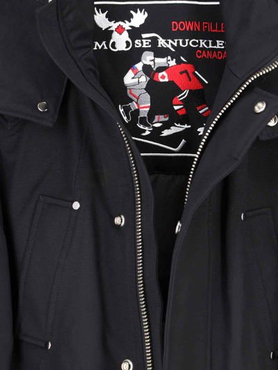 Shop Moose Knuckles Jacket In Black