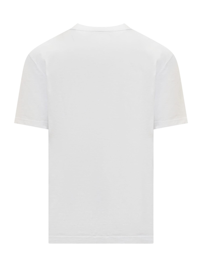 Shop Dsquared2 T-shirt With Lettering Print In White