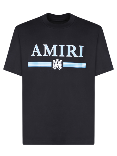 Shop Amiri Ma Bar Black T-shirt