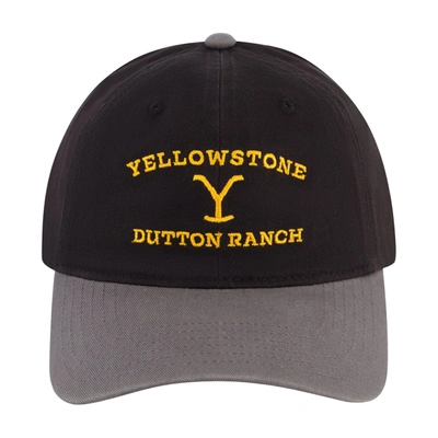 Yellowstone Nick  Dad Cap Black Grey Dutton Ranch In Multi