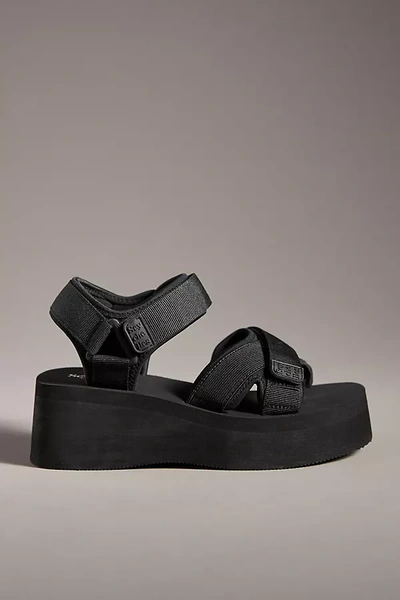 Shop Seychelles Serenade Platform Sandals In Black