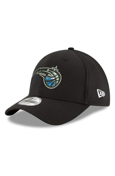 Shop New Era Black Orlando Magic Team Classic 39thirty Flex Hat