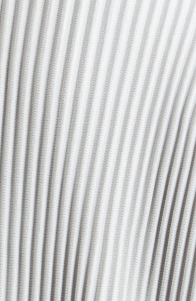 Issey Miyake Single-breasted Technical-pleated Blazer In Light Gray