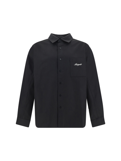 Shop Axel Arigato Shirt In Black